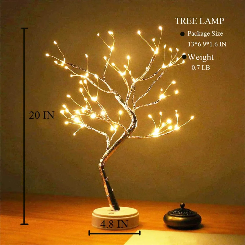 Whimsical Fairy Light Tree