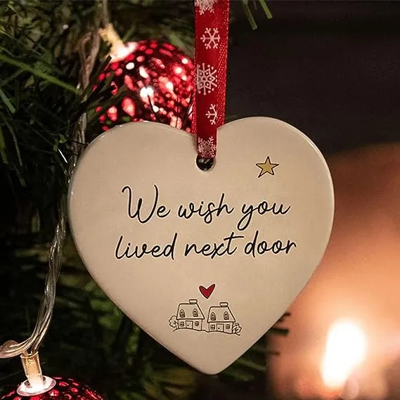Christmas Love Heart Ornament