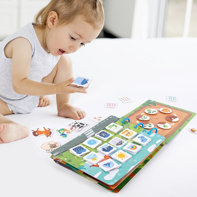 WhimsiLearn Sensory Busy Book