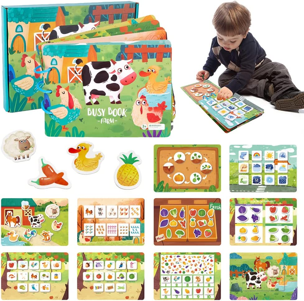 WhimsiLearn Sensory Busy Book